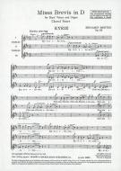 Missa Brevis in D, Op. 63 
