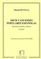 7 Chansons Populaires Espagnoles 