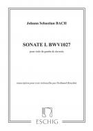 Sonata I G major BWV 1027 