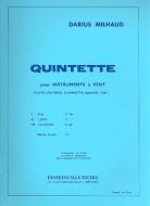 Quintette a Vent Op. 443 Materiel (Fl/Hs/Cl/Fg/Cor 