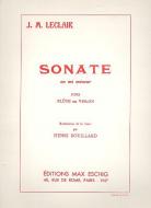 Sonate en mi mineur 