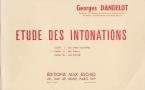 Etude Intonations C.2 