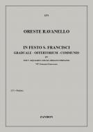 In Festo S. Francisci, Per 2 Voci e Organo Graduale 