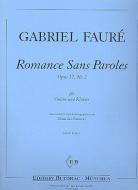 Romance Sans Paroles Op. 17/2 