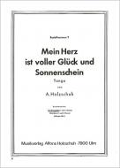 Mein Herz ist voller Glück und Sonnenschein 