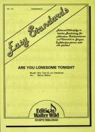 Are You Lonesome Tonight 