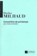 Concertino De Printemps Violon Poche 