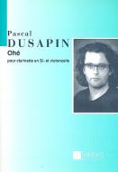 Ohe pour Clarinette en Sib et Violoncelle 