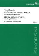 Etude in 60 Variations on the Song 'Barucabà' 