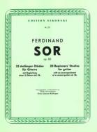 25 Etudes for Beginners 