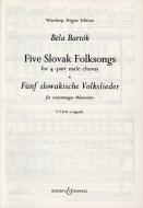Five Slovak Folksongs 