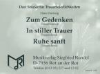 Drei Stücke für Trauerfeierlichkeiten 