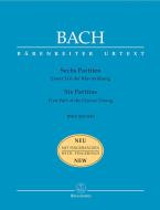 Six partitas BWV 825-830 Standard
