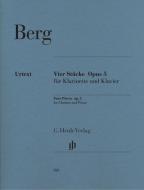 Quatre pièces op. 5 