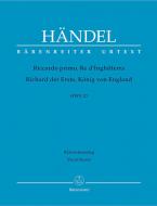 Riccardo primo, Re d'Inghilterra (Richard 1er, roi d'Angelterre) HWV 23 