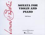 Sonate pour violon 