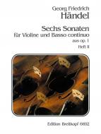 6 Sonaten op. 1 Heft 2 