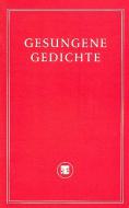 Gesungene Gedichte 