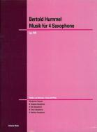 Musik für Saxophone op. 88f 