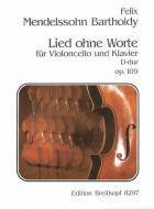 Song Without Words Op. 109 Mwv Q 34 