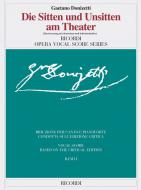 Die Sitten und Unsitten am Theater 