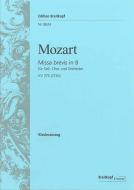 Missa Brevis B Flat Major K.275 