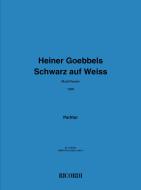 Schwarz auf Weiss 