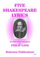 Five Shakespeare Lyrics 