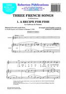 Three French Songs 