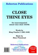 Close Thine Eyes 