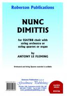 Nunc Dimittis 