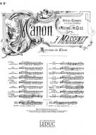 Air de Manon No.18 bis: Fabliau 