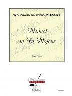 Menuet, En Fa Majeur 