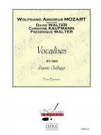 Vocalises D'Apres Solfeggi, KV 393 