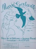 Kurt Weill/Jacques Deval: Marie Galante 