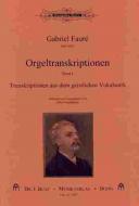 Orgeltranskriptionen 1 