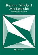 Chorbuch Brahms, Mendelssohn, Schubert 