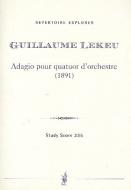 Adagio pour quatuor d'orchestre 