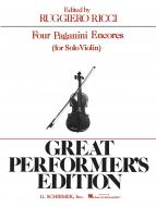 4 Encores For Violin 