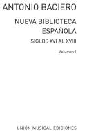 Varios Nueva Biblioteca Espanola De Musica De Teclado Vol.1 