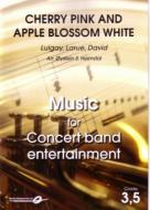Cherry Pink And Apple Blossom White 