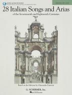 28 Italian Songs and Arias of The 17th and 18th Centuries 