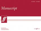 Manuscript A3 18-Stave 75pp (White Pad) 