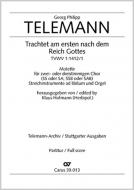 Trachtet am ersten nach dem Reich Gottes 