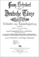 Deutsche Tänze 