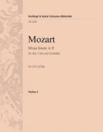 Missa brevis in B-Dur KV 275 (272b) für Soli, Chor und Orchester 