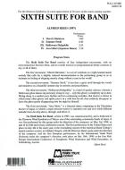 Sixth Suite For Band 