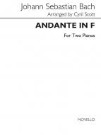 Andante in F for Two Pianos 
