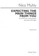 Expecting The Main Things From You (SATB and Piano) - Vocal Score Download