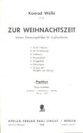 Zur Weihnachtszeit op. 95 